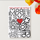 Couverture du carnet de lecture enfant « Mon carnet de lecteur » (8-12 ans)