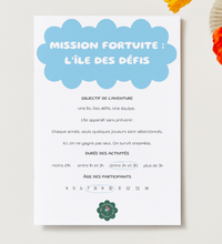 Mission Fortuite : l'île des défis