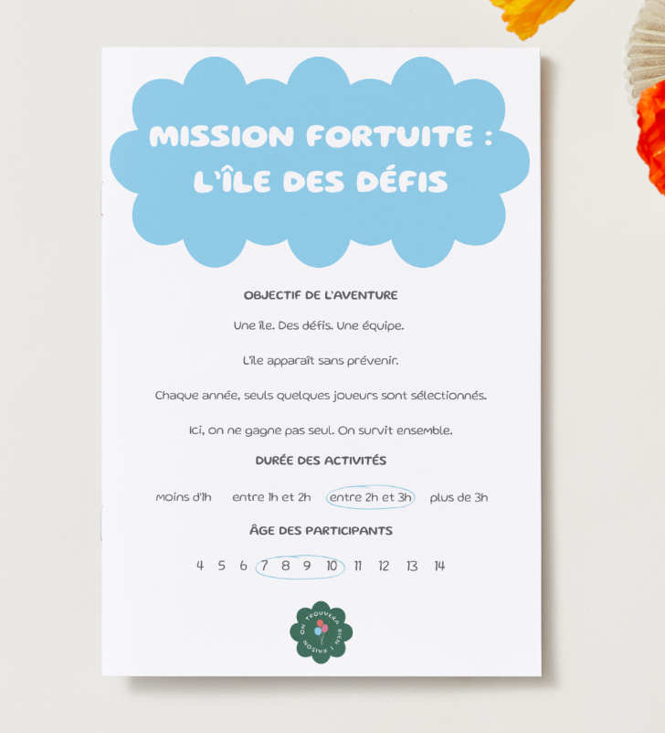 Mission Fortuite : l'île des défis
